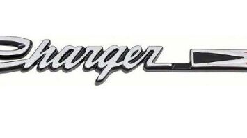 69-70 Charger NOT R/T's,  Tail Panel Emblem - CHBEMB6970