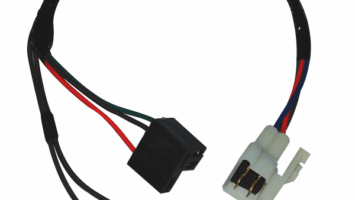 Wiper motor harness, 1971-1972 (without emmision control air pump) B-body and 1970-1973 E-body models with 2-speed wipers. HU321N