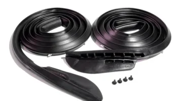66-67 B-Body, Door Seals with clips Mopar,  2dr Hardtop - Pair - CHBLM23B