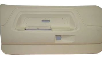 70-74  Challenger, Door Panels, Manual  - White - CHECHD704W