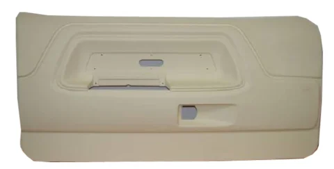 70-74  Challenger, Door Panels, Manual  - White - CHECHD704W