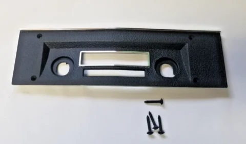 1970 B-Body Rallye Dash, Radio Face Plate Bezel - CHBRFP002