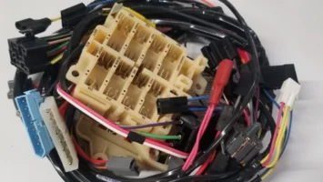 73 B-Body Satellite Charger Standard Dash Wiring Harness