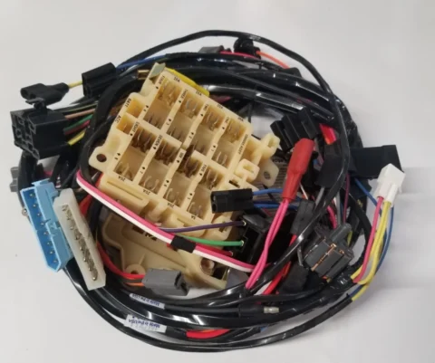 73 B-Body Satellite Charger Standard Dash Wiring Harness