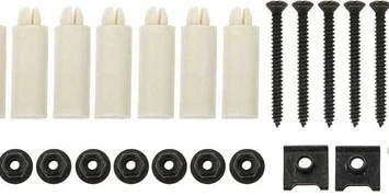 1968 Coronet B-Body - Grille Fasteners Kit  - CHBGFK014