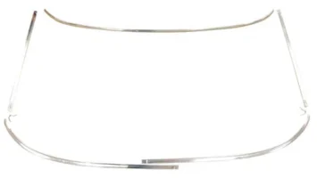 68-70  B-Body, Windshield Trim Mopar - 5pc Set - CHBRWT001