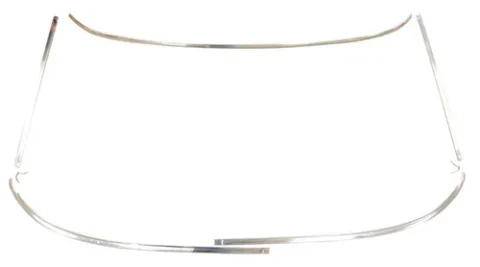68-70  B-Body, Windshield Trim Mopar - 5pc Set - CHBRWT001