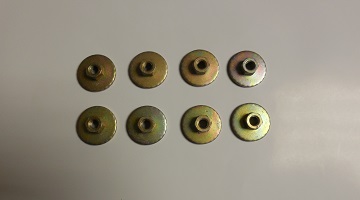 bucket seat mounting nuts