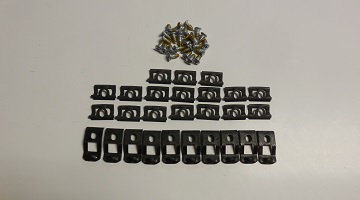 Windshield And Rear Window Trim Clips Set For Ford 6493 40