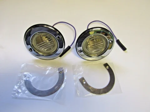 1969 Plymouth B-Body,  Reverse Back Up Light Assemblies -  Set - CHBRLNS01