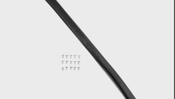 Mopar A Body 66 Barracuda, Dart, Valiant Hood to Radiator Seal with SS Clips AXX6666HS01