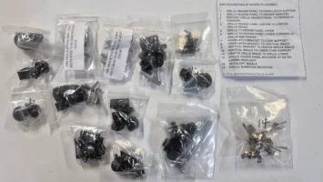 72 73 74 Challenger Grille and Header Panel Fastener Kit  271123