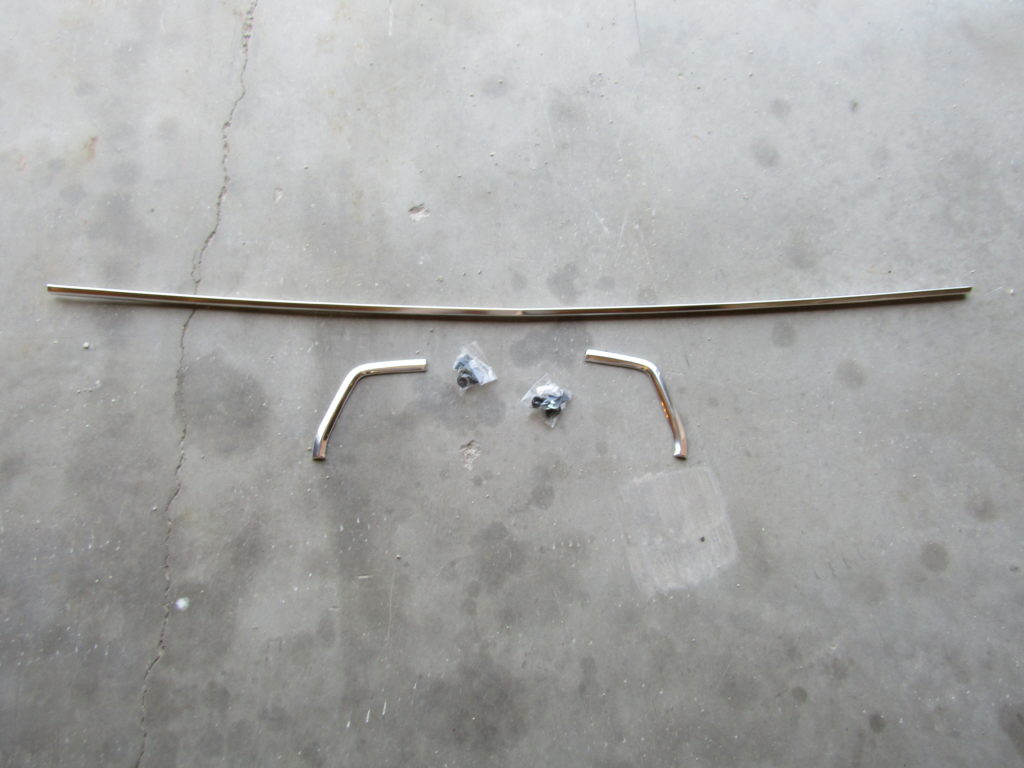 Trunk Trim and Quarter Panel End Moldings 1970 Challenger