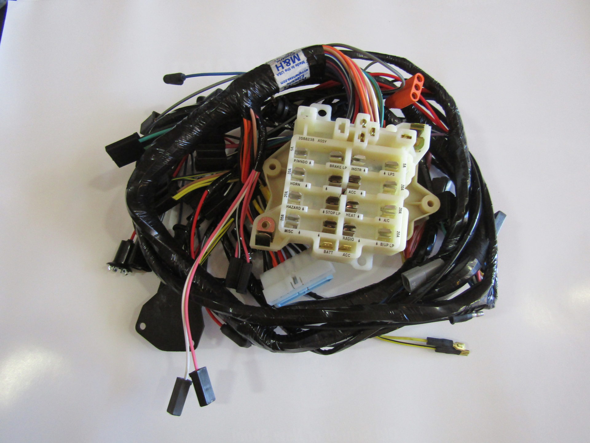Rallye Dash Wiring Harness 1972 Cuda, Challenger