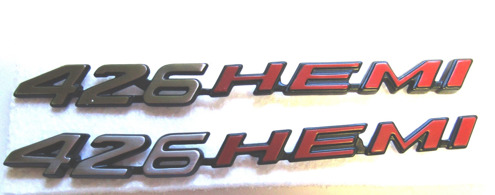 Challenger 426 Hemi Shaker Hood Emblems