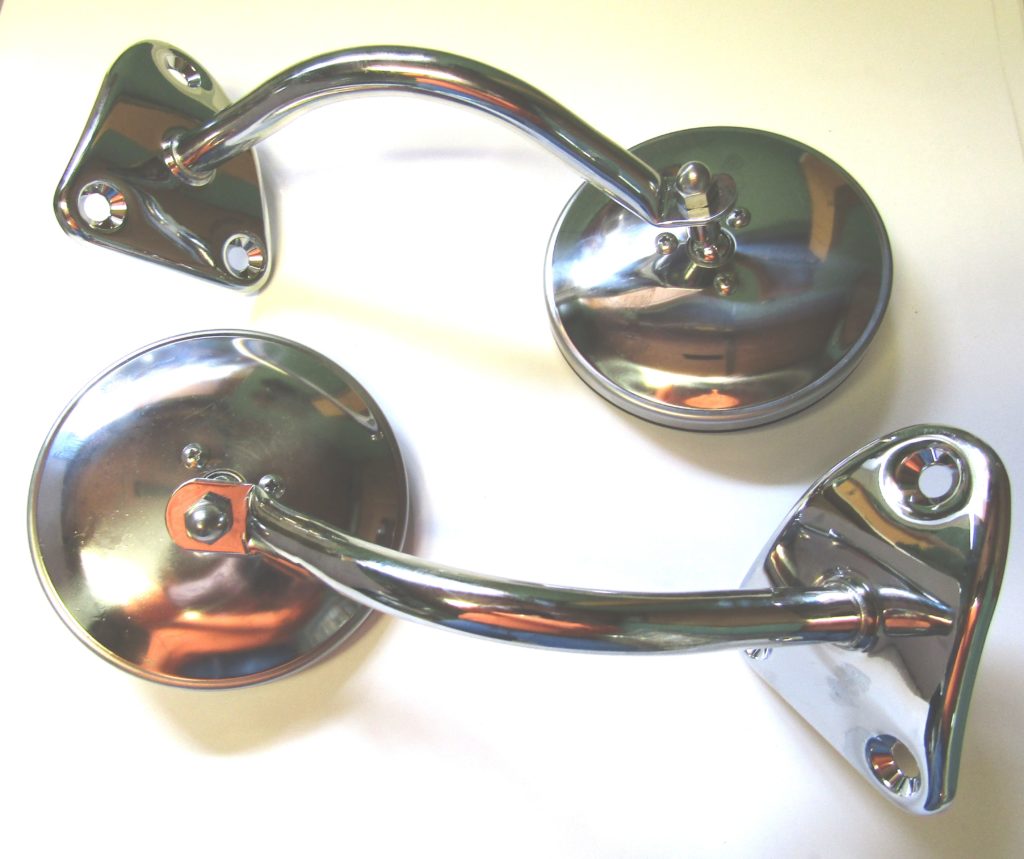Dodge Truck Mirrors with 5" Round Head