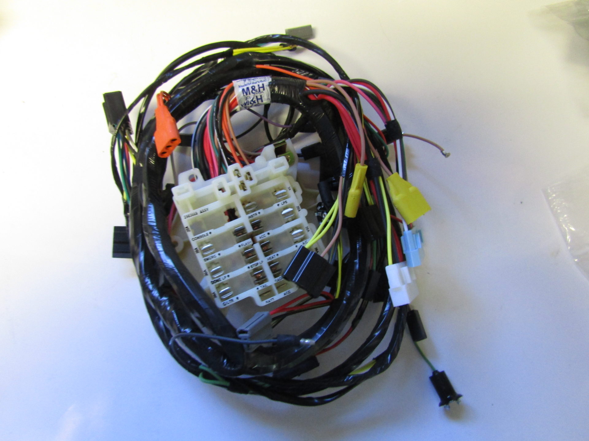 Rallye Dash Wiring Harness, 70 Cuda, Challenger - CHEHU293E - Vans Auto