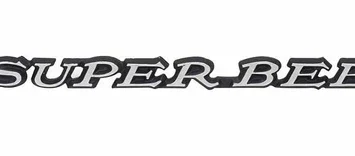 71 Super Bee Fender Emblem   CHBEMB71B