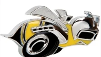 69 Super Bee Grille Emblem   CHBEMB69G