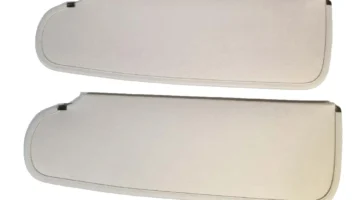 63-66 Dart Sun Visors Pearl White - DRTSVR005-PW