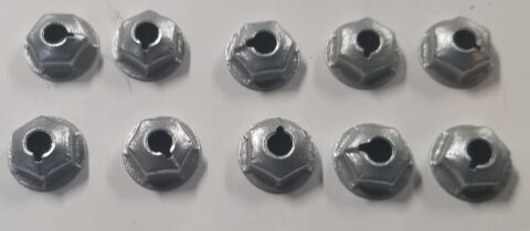 71-74 Charger Coronet GTX Roadrunner Dash Pad Nuts - CHBNUT10