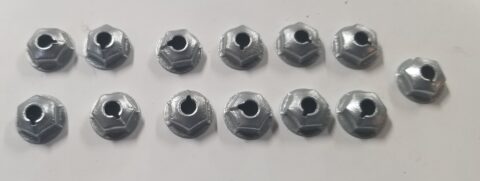 70-74 Challenger Cuda Barracuda Dash Pad Nuts - CHENUT13