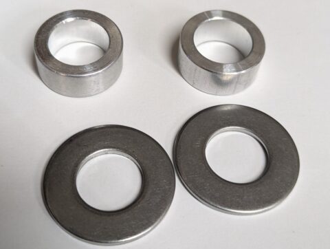 Seat Belt Bolt Spacers and Washers - CHZSBLTSPC