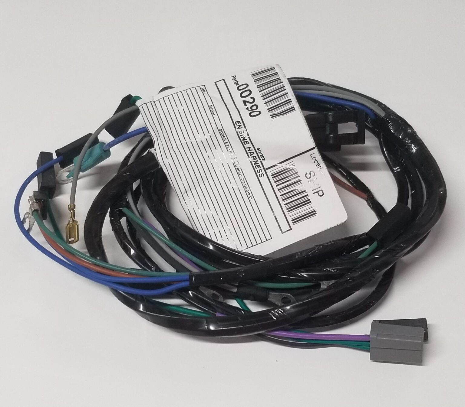 68 BBody Small Block Engine Wiring Harness HU180B Vans Auto