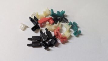 Door Lock Link Rod clip set 72 Cuda - CHEDLR072