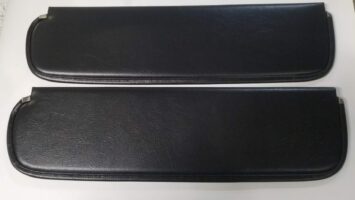 61-68 Dodge Truck Sweptline Black Sun Visors Sunvisors CHTDTKSVR-BLK